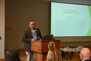 Community Advocate Awardees and the winners of the Creative Expression and 'What A Difference A Friend Makes' Contests are honored at the annual Celebrating Wellness event.