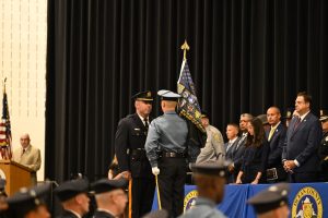 Ocean County Police Academy Basic Police Recruit Class No. 125 was recognized on June 26 during a graduation ceremony at the RWJBarnabas Health Arena, following the successful completion of five months of intensive training under the guidance of Ocean County Sheriff Michael G. Mastronardy.