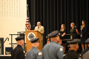 Ocean County Police Academy Basic Police Recruit Class No. 125 was recognized on June 26 during a graduation ceremony at the RWJBarnabas Health Arena, following the successful completion of five months of intensive training under the guidance of Ocean County Sheriff Michael G. Mastronardy.