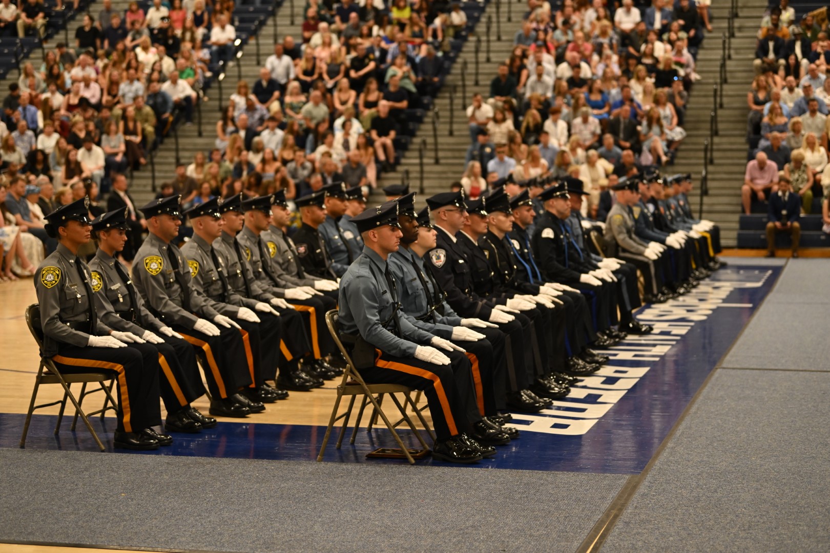 Ocean County Police Academy Basic Police Recruit Class No. 125 was recognized on June 26 during a graduation ceremony at the RWJBarnabas Health Arena, following the successful completion of five months of intensive training under the guidance of Ocean County Sheriff Michael G. Mastronardy.