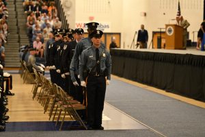 Ocean County Police Academy Basic Police Recruit Class No. 125 was recognized on June 26 during a graduation ceremony at the RWJBarnabas Health Arena, following the successful completion of five months of intensive training under the guidance of Ocean County Sheriff Michael G. Mastronardy.