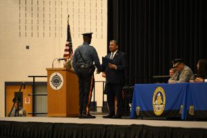 Ocean County Police Academy Basic Police Recruit Class No. 125 was recognized on June 26 during a graduation ceremony at the RWJBarnabas Health Arena, following the successful completion of five months of intensive training under the guidance of Ocean County Sheriff Michael G. Mastronardy.
