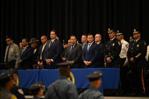 Ocean County Police Academy Basic Police Recruit Class No. 125 was recognized on June 26 during a graduation ceremony at the RWJBarnabas Health Arena, following the successful completion of five months of intensive training under the guidance of Ocean County Sheriff Michael G. Mastronardy.