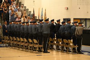 Ocean County Police Academy Basic Police Recruit Class No. 125 was recognized on June 26 during a graduation ceremony at the RWJBarnabas Health Arena, following the successful completion of five months of intensive training under the guidance of Ocean County Sheriff Michael G. Mastronardy.