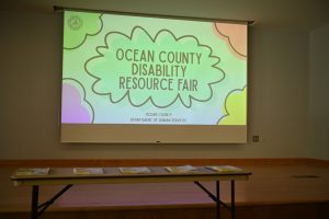 Ocean County Commissioners Sam Ellenbogen and Jennifier Bacchione attended the Ocean County Disability Resource Fair on July 17 at the Toms River Branch of the Ocean County Library. Hosted by the Ocean County Department of Human Services, the fair connected residents with valuable resources and services offered by state, county, and local organizations.