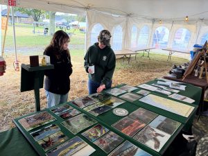 Ocean County Commissioner Deputy Director Jennifier Bacchione and Commissioner Rob Arace, liaison to Ocean County Parks and Recreation, attended the 44th Annual Old Time Barnegat Bay Decoy and Gunning Show on Sept. 26 and 27 at Tip Seaman County Park and the Tuckerton Seaport.