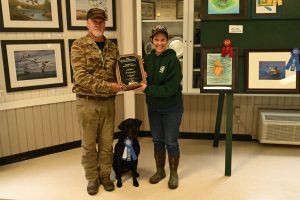 Ocean County Commissioner Deputy Director Jennifier Bacchione and Commissioner Rob Arace, liaison to Ocean County Parks and Recreation, attended the 44th Annual Old Time Barnegat Bay Decoy and Gunning Show on Sept. 26 and 27 at Tip Seaman County Park and the Tuckerton Seaport.