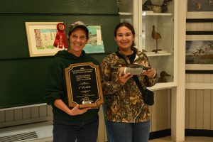 Ocean County Commissioner Deputy Director Jennifier Bacchione and Commissioner Rob Arace, liaison to Ocean County Parks and Recreation, attended the 44th Annual Old Time Barnegat Bay Decoy and Gunning Show on Sept. 26 and 27 at Tip Seaman County Park and the Tuckerton Seaport.