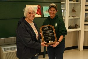 Ocean County Commissioner Deputy Director Jennifier Bacchione and Commissioner Rob Arace, liaison to Ocean County Parks and Recreation, attended the 44th Annual Old Time Barnegat Bay Decoy and Gunning Show on Sept. 26 and 27 at Tip Seaman County Park and the Tuckerton Seaport.