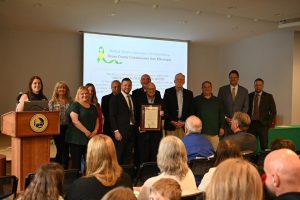 Commissioner Sam Ellenbogen and the Ocean County Mental Health Board Members