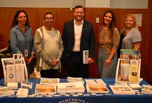 Commissioner Ellenbogen and Human Services staff