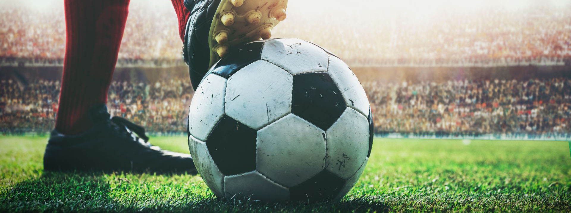 soccer ball on field