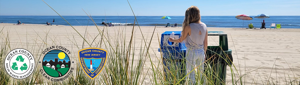 recycling at beach
